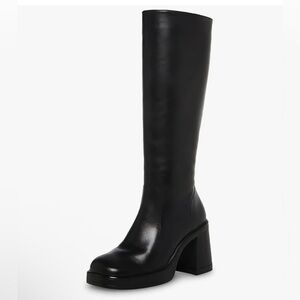 Elegant Black Knee-High Boots